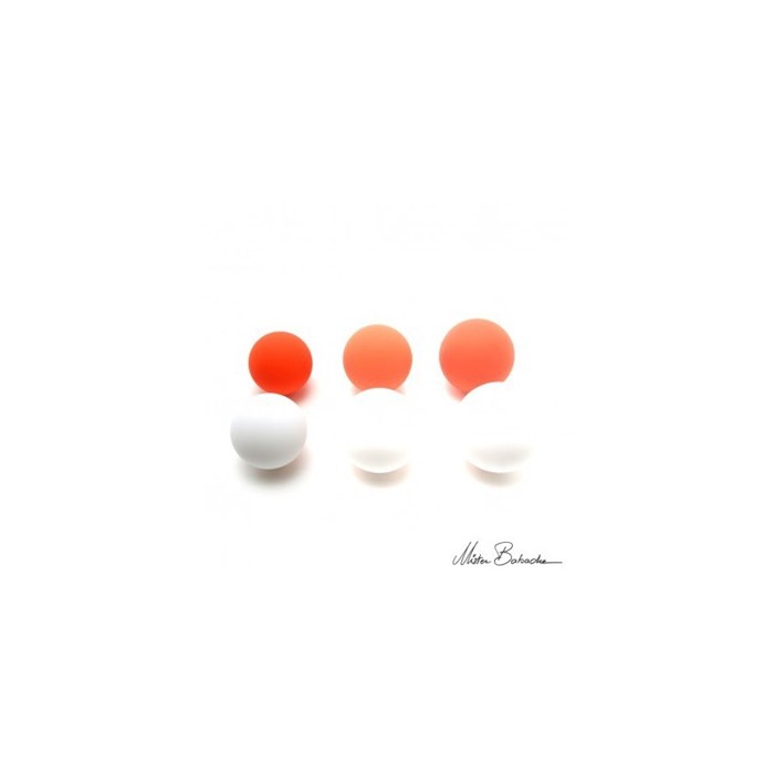 Мяч для жонглирования на отскок белый Silicone bounce ball 63 мм - фото 13881